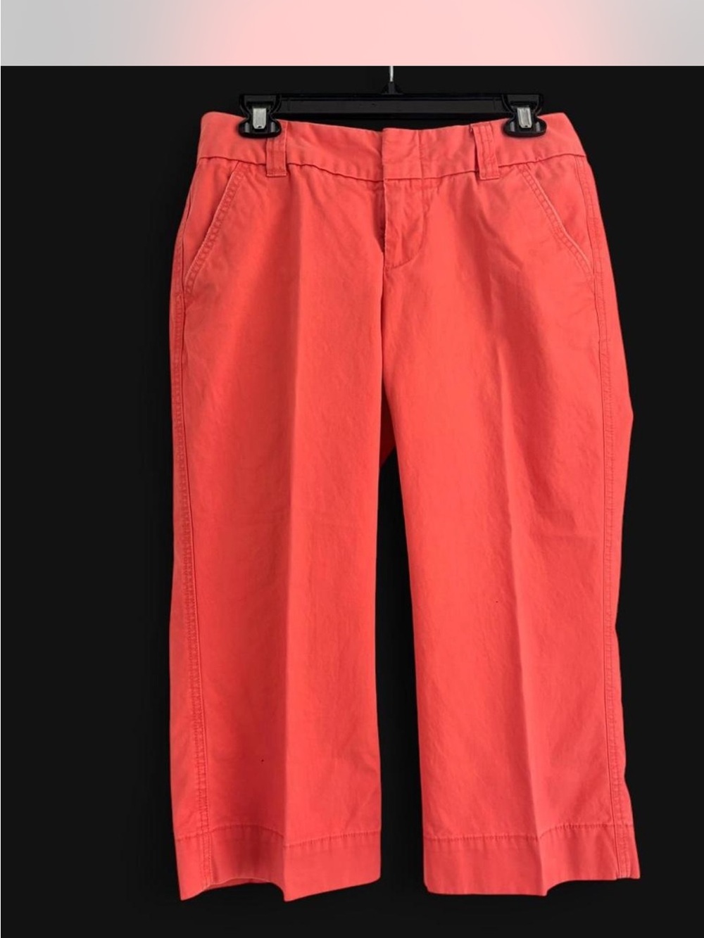 Gap Coral Cropped Chino Pants size 4